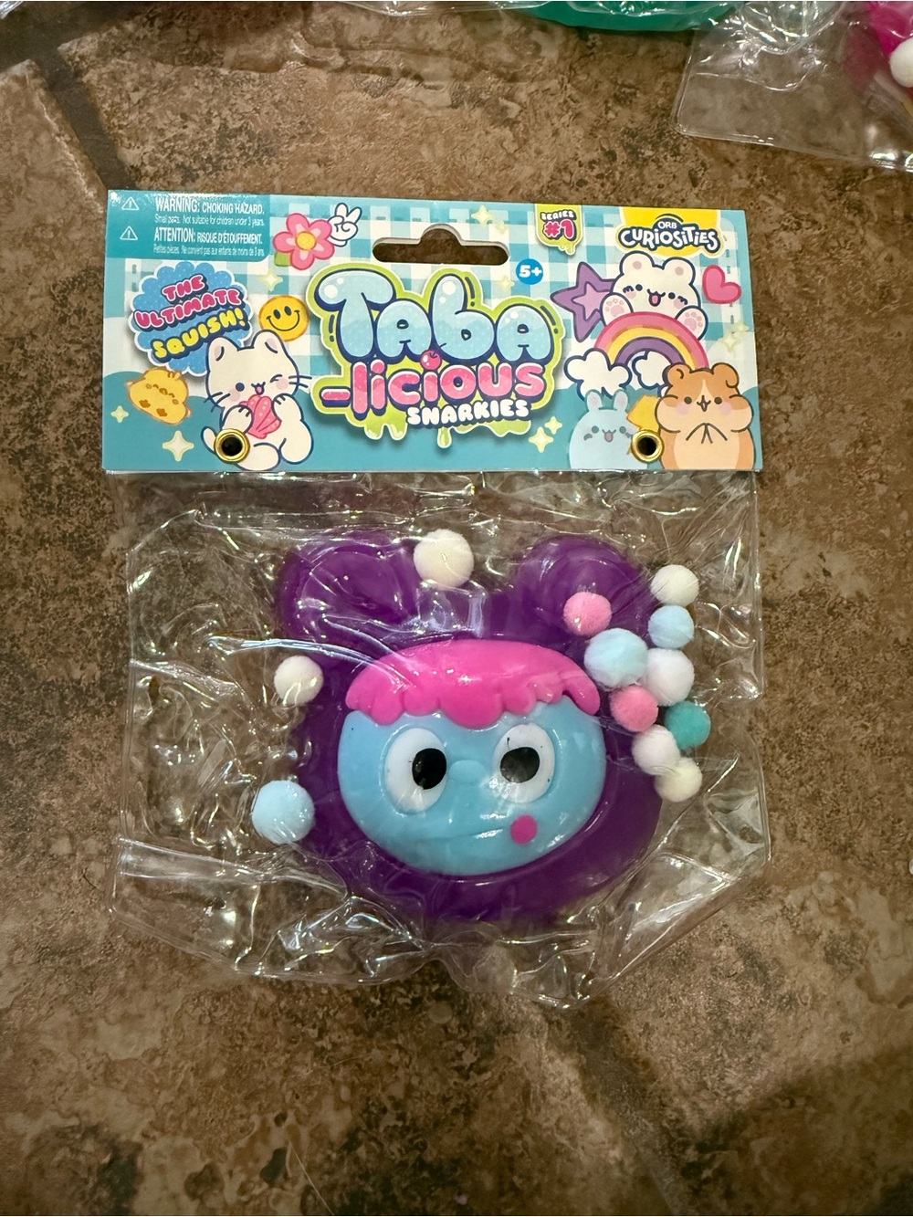 Taba-Licious Squishy - Snarkies (Purple, Pink & Blue)